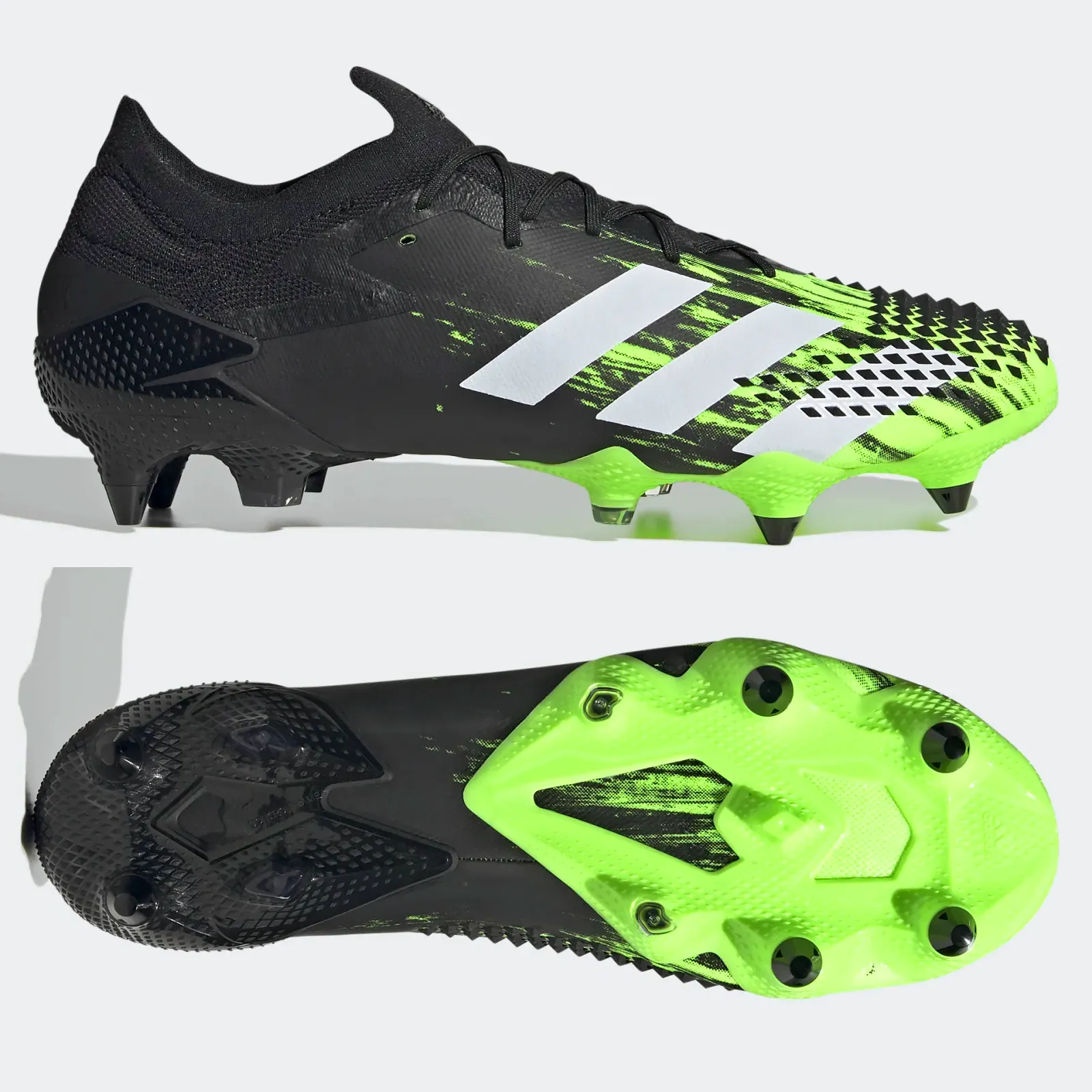 adidas Predator Mutator 20.1 Low SG Mens - Signal Green