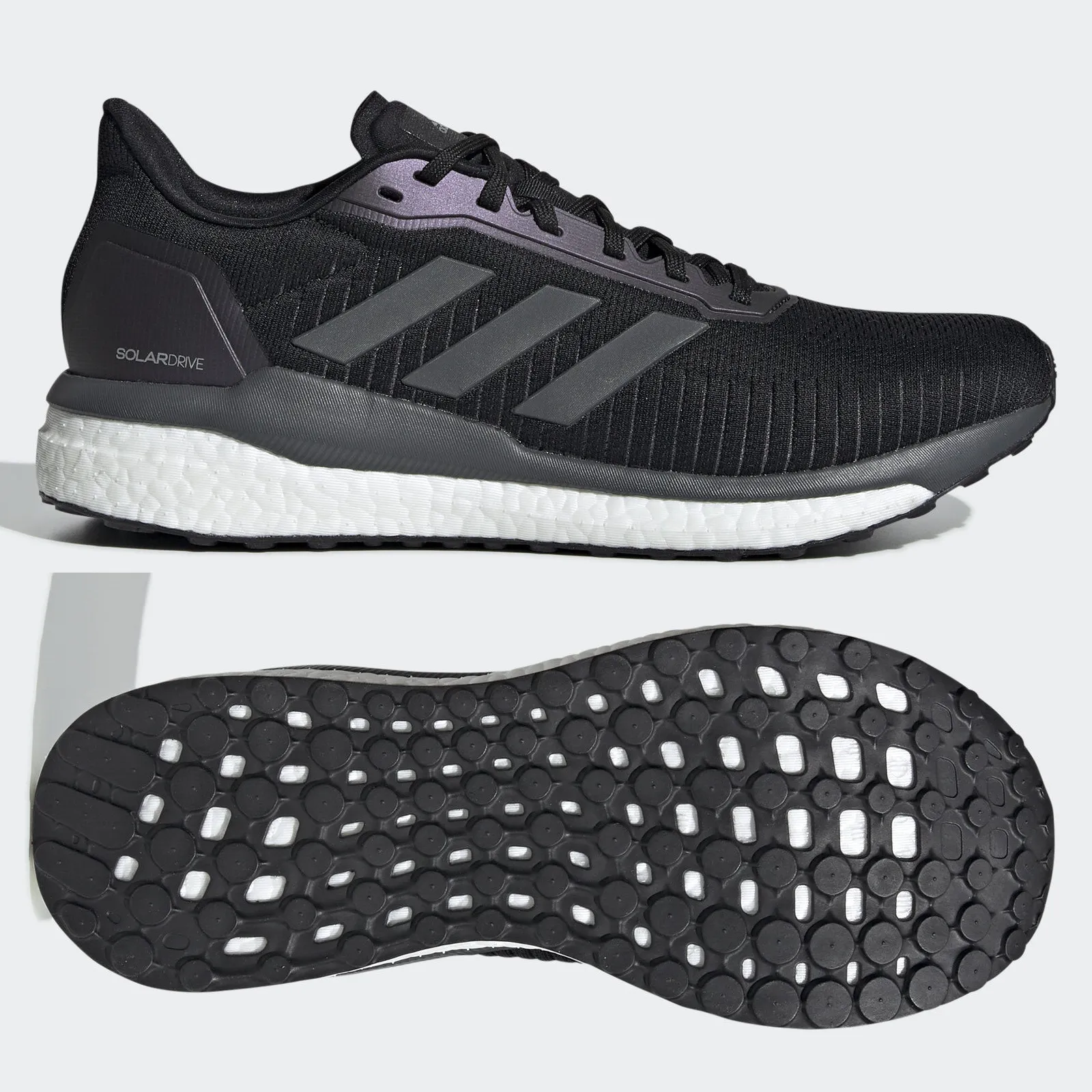 adidas Solar Drive 19 Mens Running Shoes - Core Black