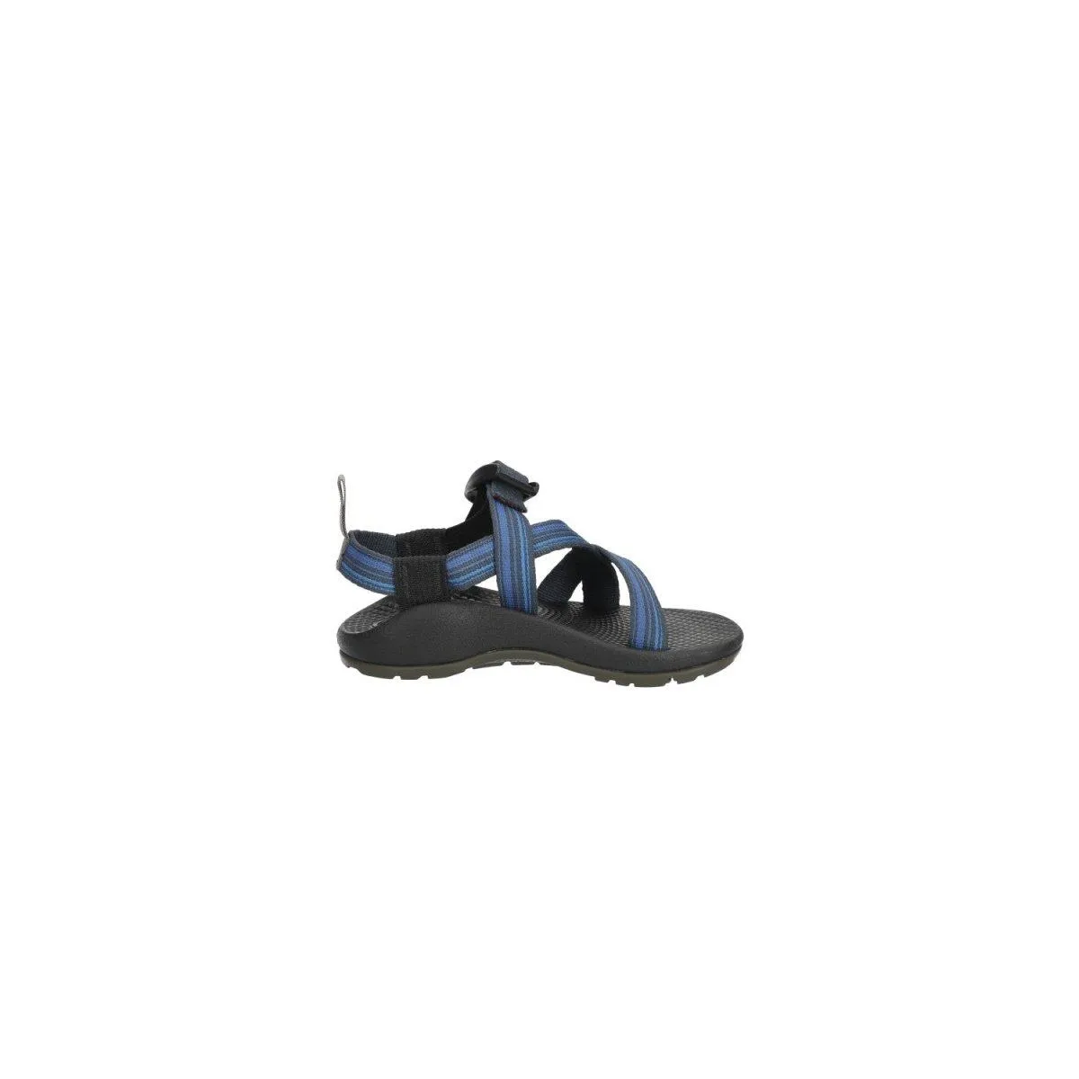 Chaco Cloud Strap Flat Sandals Fabric Black Colour For Kids