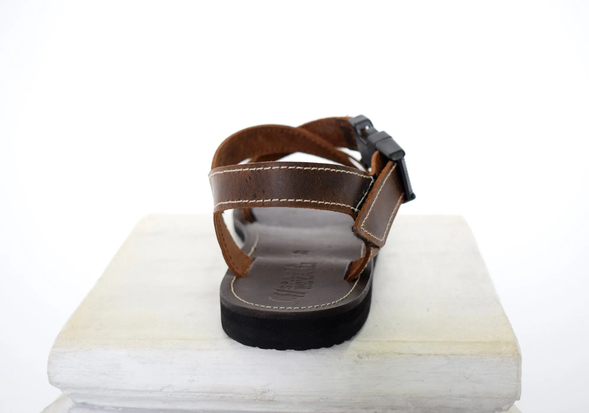 Handmade leather Men sandals with Free express shipping