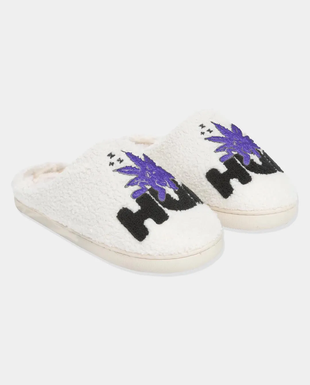 Huf - Fuzzy Slippers - Cream