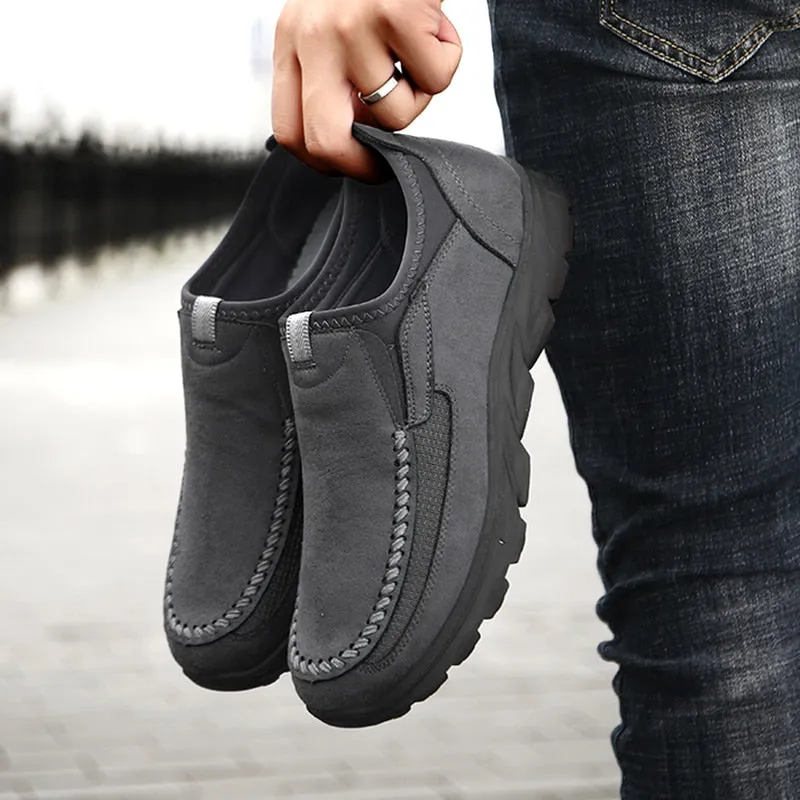 Men's Casual Shoes Handmade Retro Leisure Loafers, Sneakers - New Fashion Loafers Zapatos Casuales Hombres