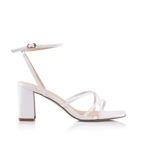 Nakita Block Heel White