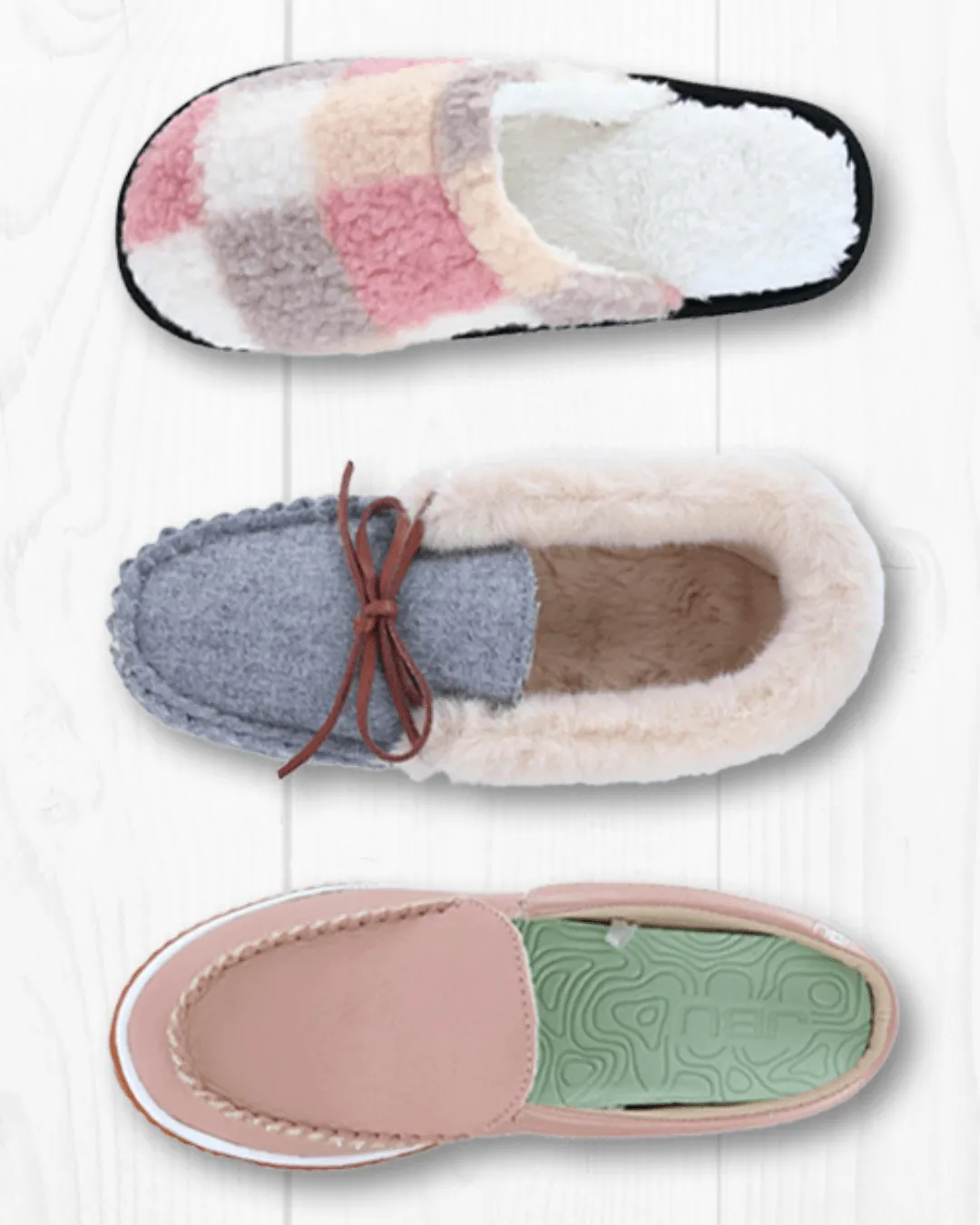 Polar Extreme Women's Multi Color Sherpa Lined Slippers