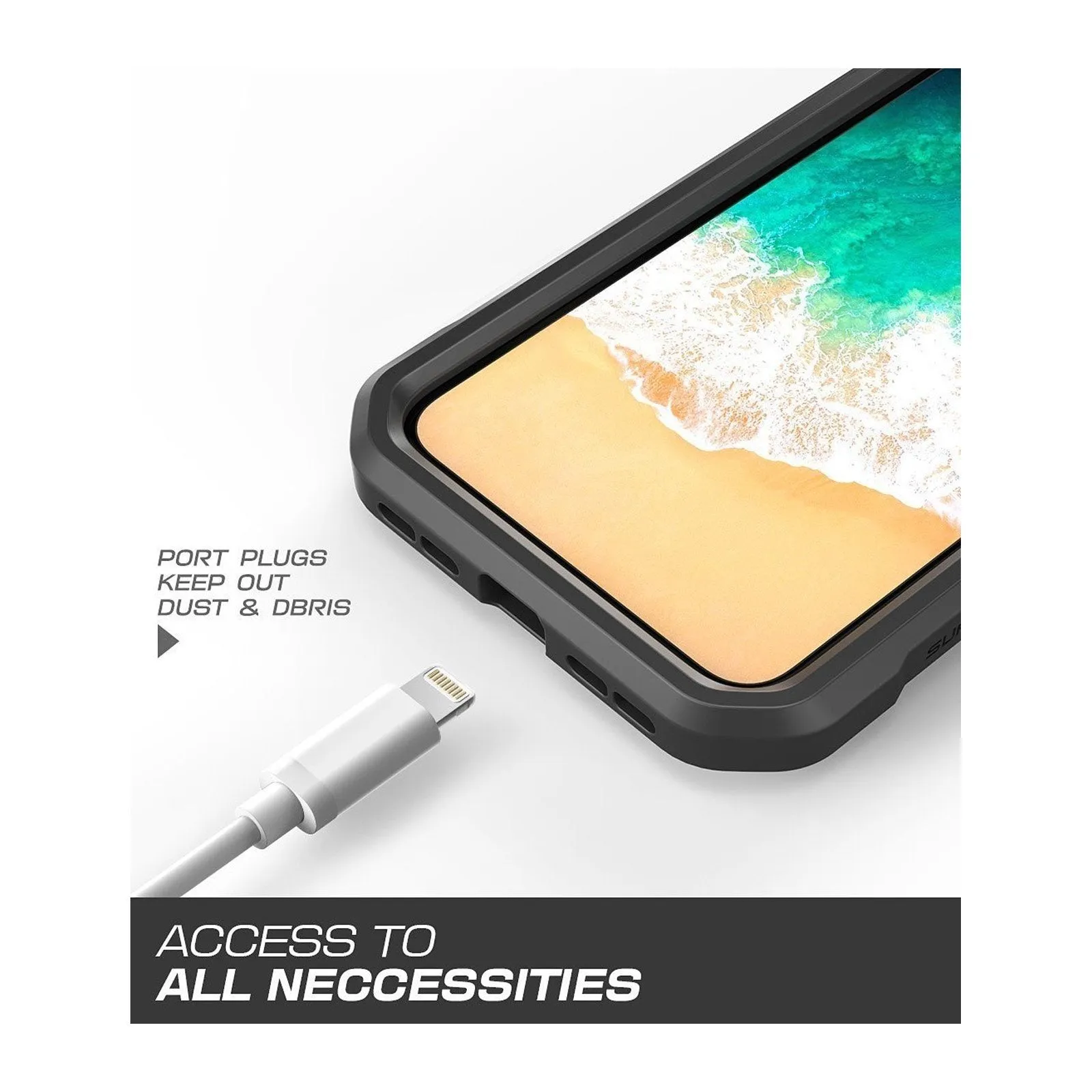 Running Mate Armband Case for iPhone 5.8 inch 2017 2018 and 2019-Black