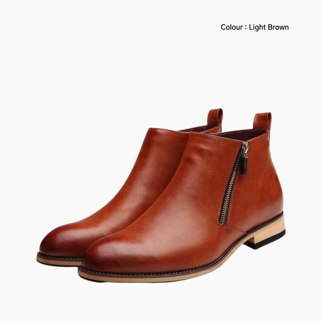 Waterproof, Round Toe : Winter Boots for Men