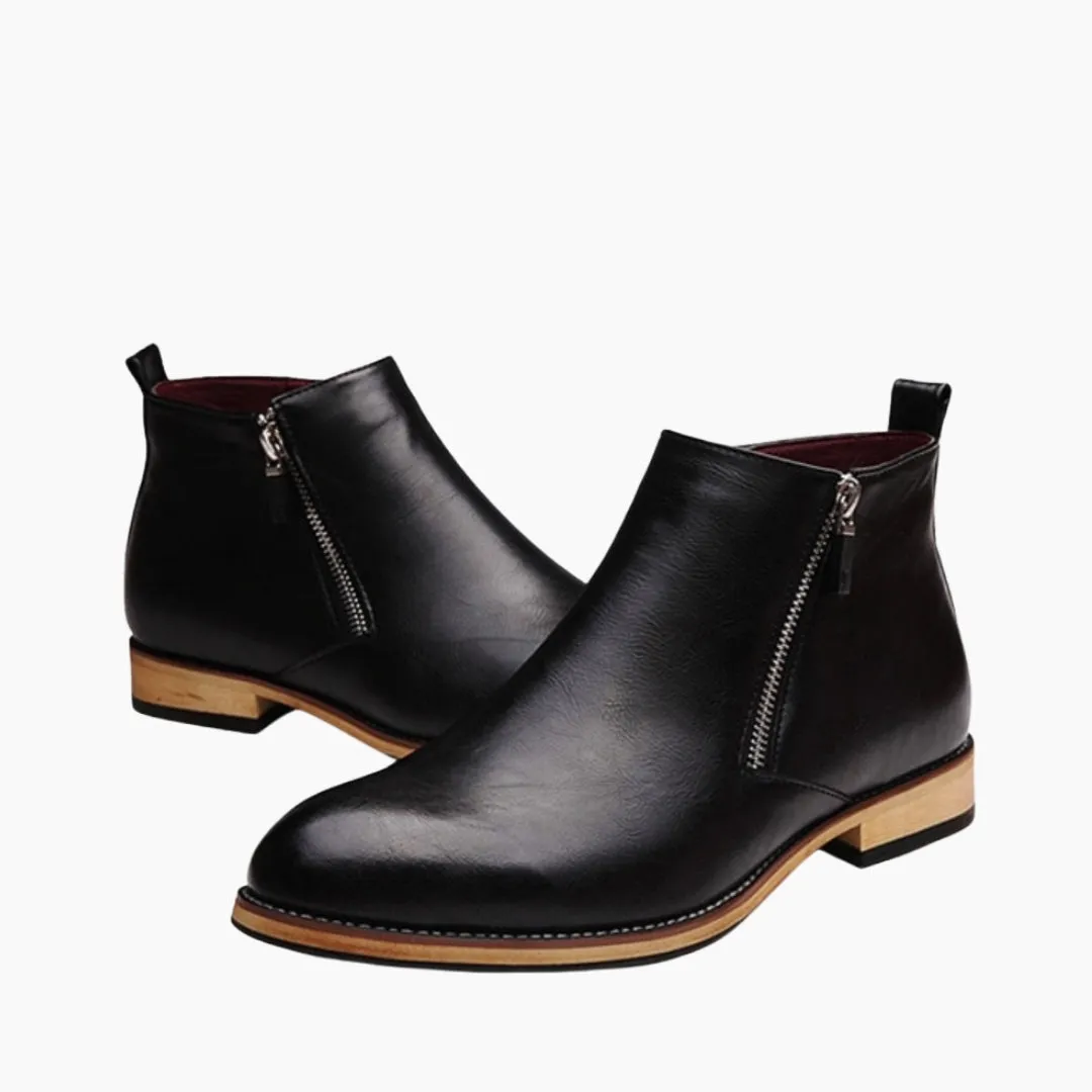 Waterproof, Round Toe : Winter Boots for Men