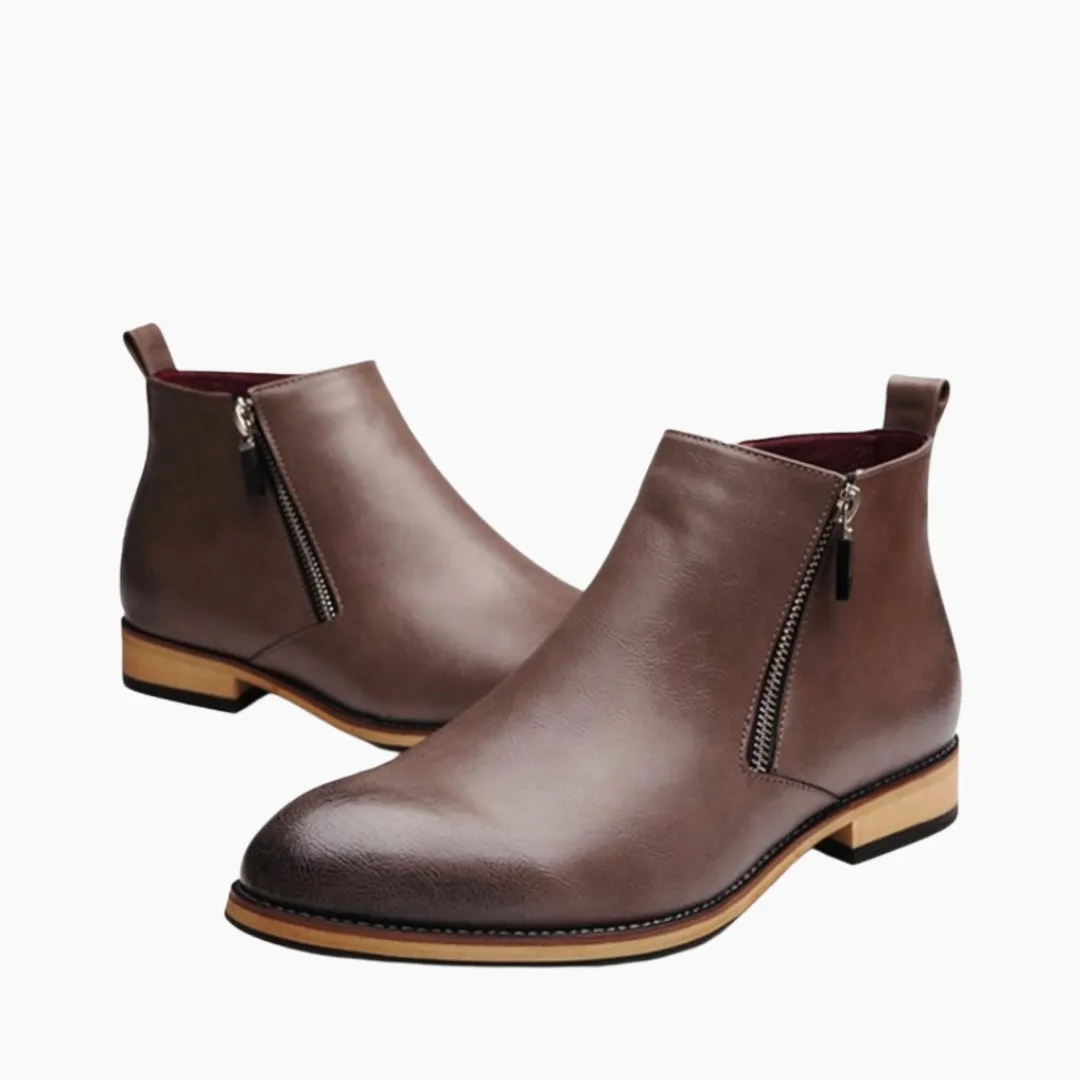 Waterproof, Round Toe : Winter Boots for Men